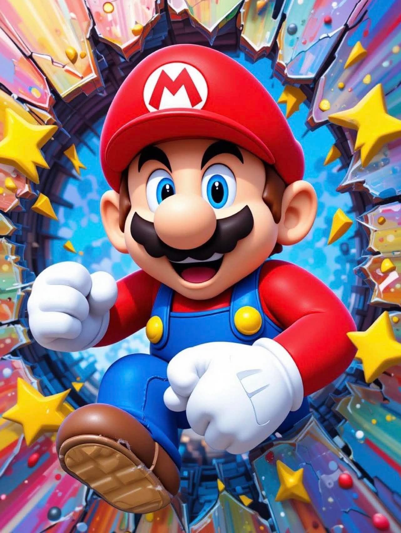 Super Mario Characters Nail Art Course